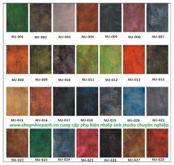 thumbnail Phông loang art hand paint MJ series - 7