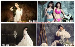 thumbnail Phông loang art hand paint MJ series - 2