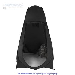 thumbnail Phòng thay đồ di động new version có cửa sổ che nóc tráng bạc