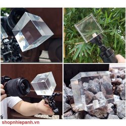thumbnail Photographic square crystal pha lê hiệu ứng - 3