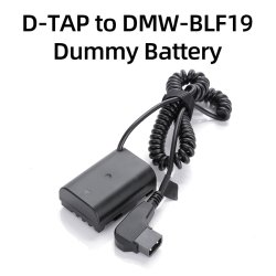 thumbnail pin ảo D-TAP DMC-BLF19E Kingma Dummy Battery for Panasonic DMC-GH3, GH4, GH5, GH5S (dùng chung BLK22)