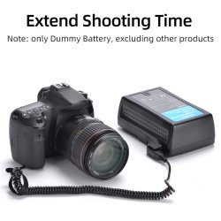 thumbnail pin ảo D-TAP DMW-BLC12 Kingma Dummy Battery for Panasonic lumix G6 G7 GX8 FZ100 FZ3000 - 3