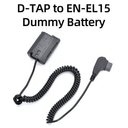 thumbnail pin ảo D-TAP EN-EL15 Kingma Dummy battery for Nikon D600, D610, D750, Z5, Z6, Z7 Z6II Z7II