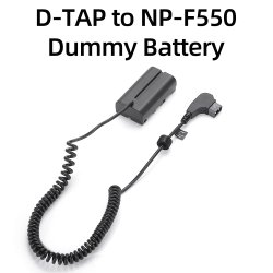 thumbnail pin ảo D-TAP NP-F550 Kingma Dummy Battery for Sony NP-F550 F770 F970 F series