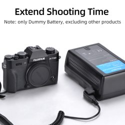thumbnail pin ảo D-TAP NP-W126 Kingma Dummy Battery for FUJI X-PRO2, X-H1, X-T2, X-T3, X-T10... - 3