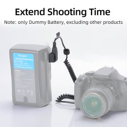 thumbnail pin ảo D-TAP NP-W235 Kingma Dummy Battery forPin Kingma NP-W235 2400mah for Fujifilm X-T4, X-T5, X-H2, X-H2S, X-S20, GFX 50S II, GFX 100S - 2