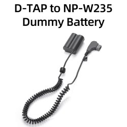 thumbnail pin ảo D-TAP NP-W235 Kingma Dummy Battery forPin Kingma NP-W235 2400mah for Fujifilm X-T4, X-T5, X-H2, X-H2S, X-S20, GFX 50S II, GFX 100S