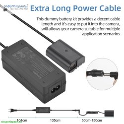 thumbnail Pin ảo Kingma Dummy Canon LP-E17 nguồn cắm điện 220v - 1