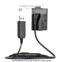 thumbnail Pin ảo Dummy Canon LP-E8 nguồn USB