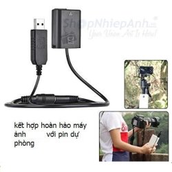 thumbnail Pin ảo Dummy Fujifilm NP-W126S nguồn USB - 2