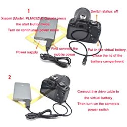 thumbnail Pin ảo Dummy Panasonic BLC12 nguồn USB - 2