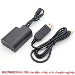thumbnail Pin ảo Kingma Dummy for Panasonic DMW-BLF19 nguồn USB (BLK22) - 0