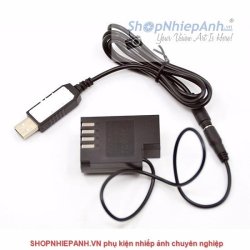 thumbnail Pin ảo Kingma Dummy for Panasonic DMW-BLF19 nguồn USB (BLK22)