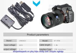 thumbnail Pin ảo FW50 dummy nguồn USB (dùng sạc dự phòng và nguồn trực tiếp) - 0