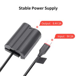 thumbnail Pin ảo Kingma TC-ENEL15 for Nikon EN-EL15 nguồn type C - 0