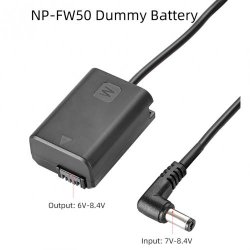 thumbnail Pin ảo Kingma Dummy battery for Sony NP-FW50 nguồn pin F970 (Sony F series) - 2