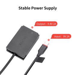 thumbnail Pin ảo Kingma TC-LPE12 for canon LP-E12 nguồn type C - 0