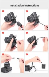 thumbnail Pin ảo Kingma TC-LPE12 for canon LP-E12 nguồn type C - 5