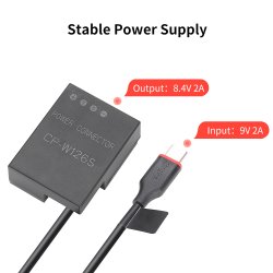 thumbnail Pin ảo Kingma TC-LPE8 for canon LP-E8 nguồn type C - 2