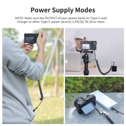 thumbnail Pin ảo Kingma TC-NPFW50 Dummy battery for Sony NP-FW50 nguồn usb type C - 1