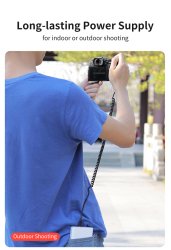 thumbnail Pin ảo Kingma TC-NPW126 Dummy battery for Fujifilm NP-W126 nguồn usb type C - 3