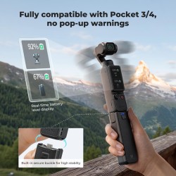thumbnail Pin cầm tay dự phòng 5000mah K&F concept for DJI Osmo Pocket 4P 4 3 (KF28.0139) - 2