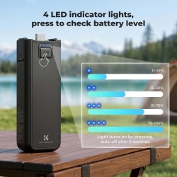 thumbnail Pin cầm tay dự phòng 5000mah K&F concept for DJI Osmo Pocket 4P 4 3 (KF28.0139) - 5