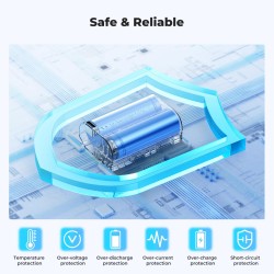 thumbnail Pin K&F concept LP-E6P 2520mah sạc trực tiếp type C fast charging for Canon E6 E6NH   EOS R6III R5II R6II C50 R6V R6 R7 5D 5DS R 6D 7D 60D 70D 80D 90D - 3