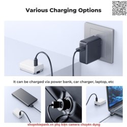 thumbnail Pin K&F concept Nikon EN-EL25 sạc trực tiếp type C fast charging for Nikon Z30 Z50 ZFC - 4