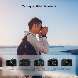 thumbnail Pin K&F concept Panasonic DMW-BLK22 2520mah sạc trực tiếp type C for BLK22 BLF19 lumix S5 S5ii S5k S1ii G9 G9ii S9 GH5ii GH6 GH7 GH5 GH5S GH4 GH3 - 5