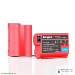 thumbnail Pin Kingma EN-EL15C 2600mah for Nikon EN-EL15 Z5 Z6 Z6II Z7 Z7II D7100 D200 D800 D810 D7000 D750 D7500 D600 D610