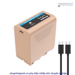 thumbnail Pin Kingma NP-F970 7800mah cổng sạc type C trực tiếp (hỗ trợ sạc nhanh PD Quick charge)