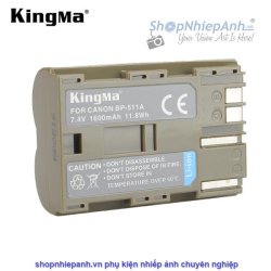 thumbnail Pin Kingma for Canon BP-511A 1600mah