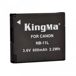 thumbnail Pin Kingma for Canon NB-11L Canon IXUS 132, 150, 155, 160, 170, 275 HS, PowerShot A2300, A2500, A2600, PowerShot ELPH 110 HS, 115 is, 130 is, 320 HS
