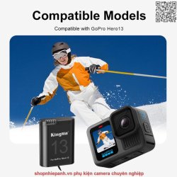 thumbnail Pin Kingma for Gopro Hero 13 (1900MAH) ahdbt-1301pr