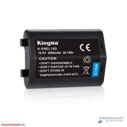 thumbnail Pin Kingma for Nikon EN-EL18D 2600mah for for Nikon Z9 D4 D4S D5 D6 và D800/D800E grip - 3
