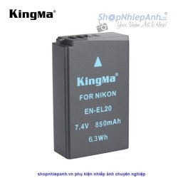 thumbnail Pin Kingma for Nikon EN-EL20 850mah