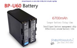 thumbnail Pin Kingma for sony BP-U60 6700mah