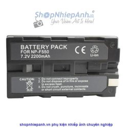 thumbnail Pin Kingma for sony NP-F550 2200mah