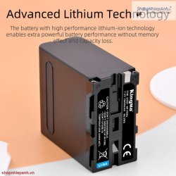 thumbnail Pin Kingma for sony NP-F990 13400mah - 6