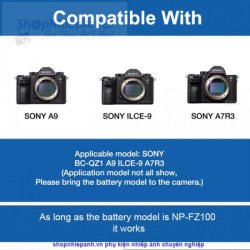 thumbnail Pin Kingma for sony NP-FZ100 2000mah - 1