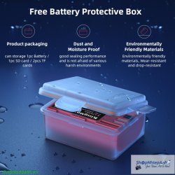 thumbnail Pin Kingma LP-E6NH 2400mah for Canon LP-E6 E6N E6NH canon EOS R6 R5 R 5DIV 5DIII 5DII 90D 80D 70D 60D - 5