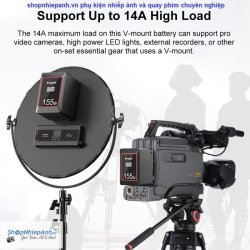 thumbnail Pin Kingma mini V mount KM-VK155 155Wh 10500mah - 1