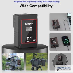 thumbnail Pin Kingma mini V mount KM-VK50 50Wh 3500mah - 6