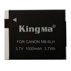 thumbnail Pin KingMa NB-6L 6LH for Canon Powershot SX710 HS ,SX520 HS ,SX530 HS ,SX510 HS ,S120 ,SX700 HS ,SX610 HS ,SX600 HS, D30, S95 Camera