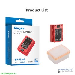 thumbnail Pin Kingma NP-FZ100 2400mah for sony FZ100 A9 A9ii A7iii A7Riii A7Siii A7IV A7V a6600 a6700 - 3