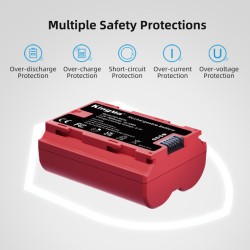 thumbnail Pin Kingma NP-W235 2600mah for Fujifilm X-T4, X-T5, X-H2, X-H2S, X-S20, GFX 50S II, GFX 100S - 2