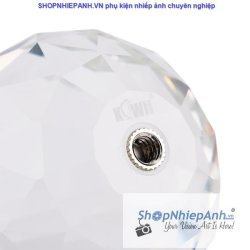 thumbnail Quả cầu thủy tinh pha lê đa giác tạo hiệu ứng - 4