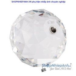 thumbnail Quả cầu thủy tinh pha lê đa giác tạo hiệu ứng - 3