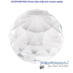 thumbnail Quả cầu thủy tinh pha lê đa giác tạo hiệu ứng - 2